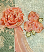 Load image into Gallery viewer, Apricot/Peach French Ombre Ribbon
