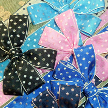 Load image into Gallery viewer, Circa 1950/60's WOVEN Polka Dot Ribbon