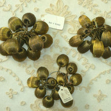 Load image into Gallery viewer, Antique Gold Metal Bobbles