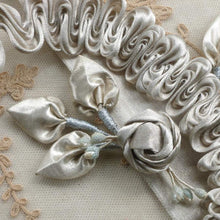 Load image into Gallery viewer, Antique French Silver Metal Ribbon