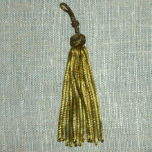 Load image into Gallery viewer, Antique Gold Bullion Tassels