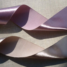 Load image into Gallery viewer, Lustrous  Vintage Satin Faille Back Ribbon Belting