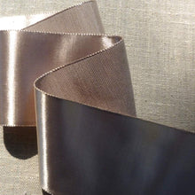 Load image into Gallery viewer, Lustrous  Vintage Satin Faille Back Ribbon Belting