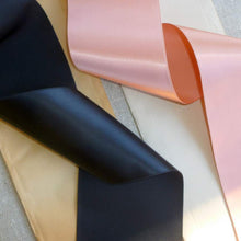Load image into Gallery viewer, Vintage French  Faille Back Satin Ribbon