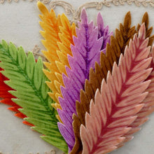 Load image into Gallery viewer, Vintage Velveteen Leaf Appliqués