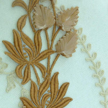 Load image into Gallery viewer, Fine Vintage Cotton Embroidered and Straw Millinery Trim