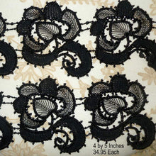Load image into Gallery viewer, Victorian Glass Beaded Applique