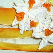 Load image into Gallery viewer, Classic French Light to Dark Yellow Ombre Ribbon