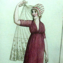 Load image into Gallery viewer, Large French Fashion Cards "Costume Parisien "