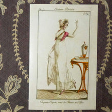 Load image into Gallery viewer, Large French Fashion Cards "Costume Parisien "