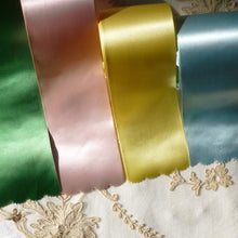 Load image into Gallery viewer, Lustrous Double Faced Vintage Satin Ribbon