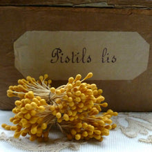 Load image into Gallery viewer, Antique French Marigold Yellow Buds