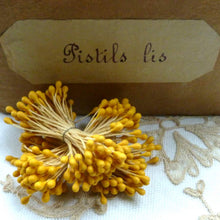 Load image into Gallery viewer, Antique French Marigold Yellow Buds