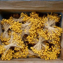 Load image into Gallery viewer, Antique French Marigold Yellow Buds