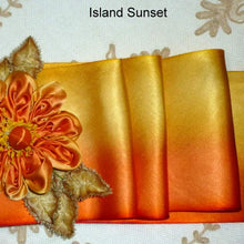 Load image into Gallery viewer, Art Dyed Silk Satin For Flowers