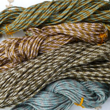 Load image into Gallery viewer, Antique French Cords with Gold and Silver Metals
