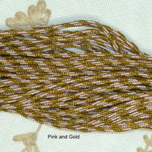 Load image into Gallery viewer, Antique French Cords with Gold and Silver Metals