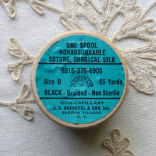 Load image into Gallery viewer, Vintage Surgical Silk Braid
