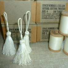 Load image into Gallery viewer, Antique Twisted Cord Suture Thread