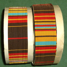 Load image into Gallery viewer, Antique Bayadere Ribbon Trim