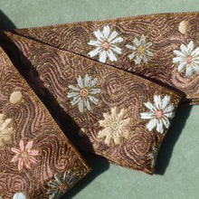 Load image into Gallery viewer, French Brocade Vintage Ribbon with Art Nouveau Designs