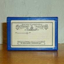 Load image into Gallery viewer, Circa 1940's Pill Box with French Label