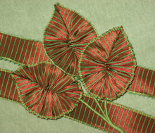 Load image into Gallery viewer, French Picot Wired Ribbed Vintage Ribbon