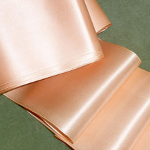 Load image into Gallery viewer, Wide Pink Silk Satin Antique Ribbon