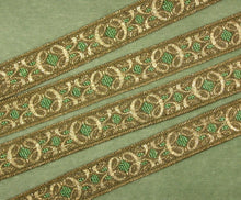 Load image into Gallery viewer, Antique Gold Metal Trim with Fine Details