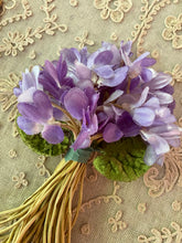 Load image into Gallery viewer, Antique Millinery Violets