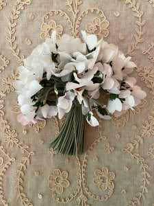 Antique Millinery Violets Faded to a White