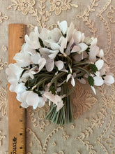 Load image into Gallery viewer, Antique Millinery Violets Faded to a White