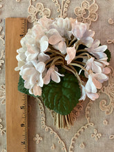 Load image into Gallery viewer, Antique Millinery Violets Charmingly Faded