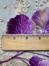 Load image into Gallery viewer, Spray of Vintage Ombre Velvet and Satin Leaves