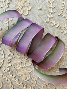 French Ombre Ribbon Violet Plum