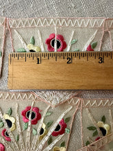 Load image into Gallery viewer, Antique Hand Embroidered Applique Trim