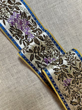 Load image into Gallery viewer, Antique Silk and Gold Metallic Ribbon