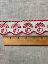 Load image into Gallery viewer, Classic French Red and White Cherries Trim