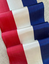 Load image into Gallery viewer, Antique Wide French Patriotic Ribbon