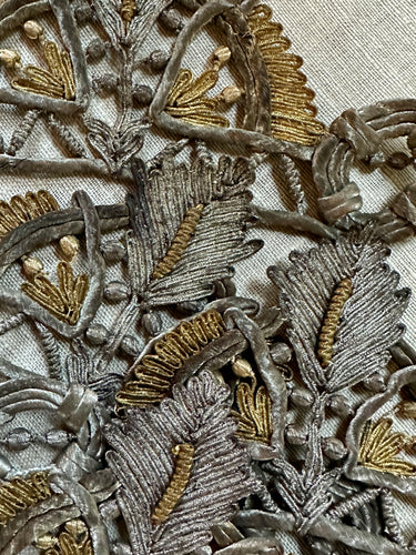 Antique Gold and Silver Metal Embellishments