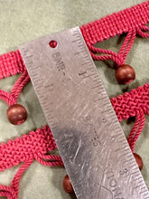 Load image into Gallery viewer, Samuel &amp; Sons Passementerie Trim Cranberry Red