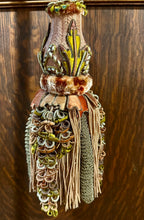 Load image into Gallery viewer, Antique Hand Made Silk Passementerie Tassel Pair with Thick Roping