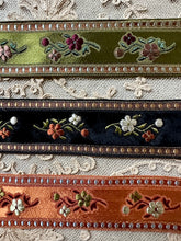 Load image into Gallery viewer, Antique French Velveteen Ribbon