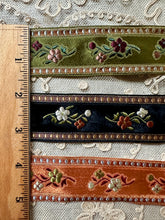 Load image into Gallery viewer, Antique French Velveteen Ribbon