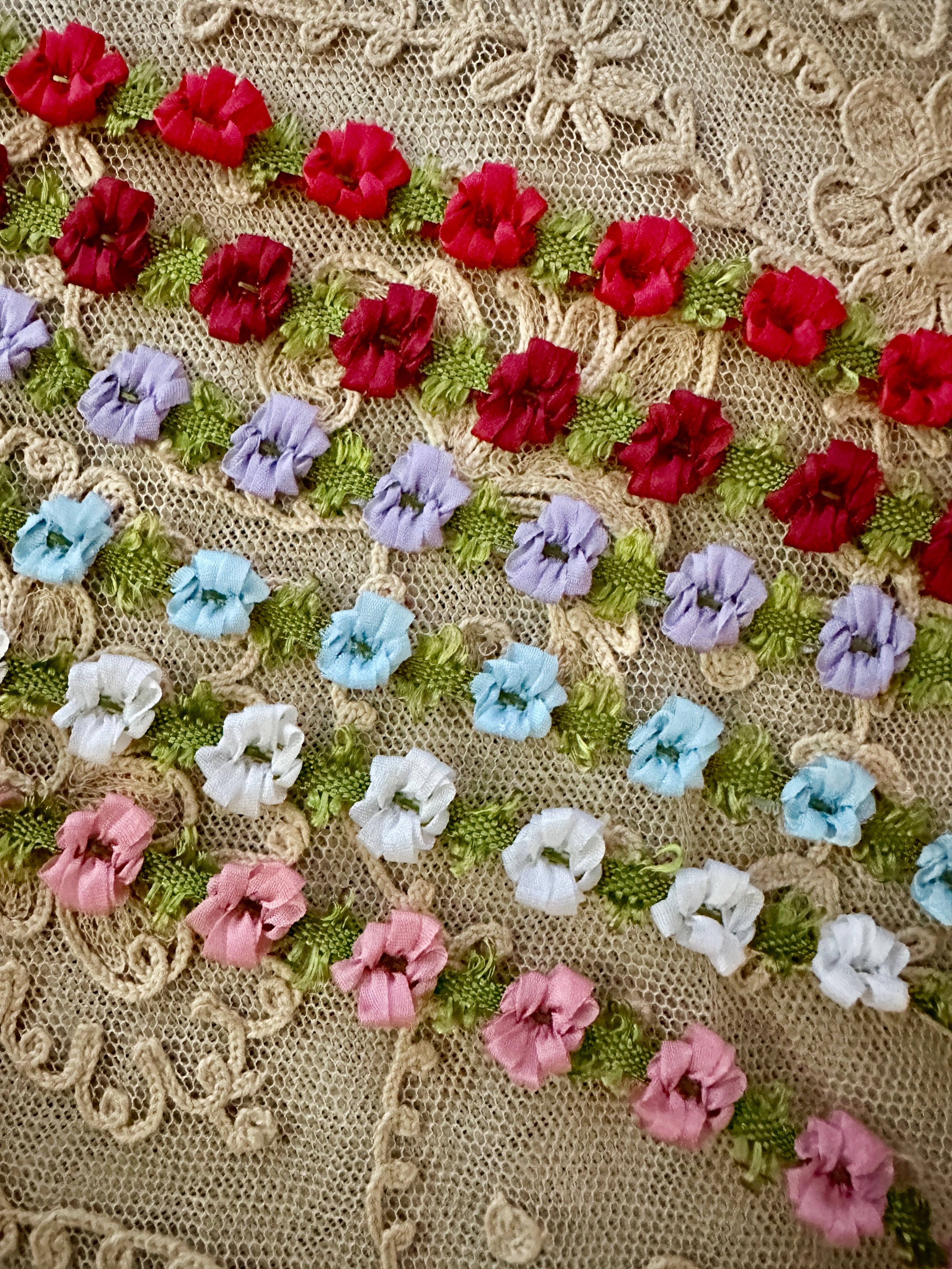 Ribbon Rococo Trim in Eight Different Colors – Vintage Passementerie