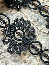 Load image into Gallery viewer, Antique Applique Trim - Hand Sewn