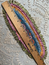 Load image into Gallery viewer, Antique Rococo Ombre Ribbon Trimmed Applique
