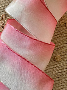 Vintage French Woven Ombre Ribbon