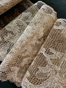 Antique French Gold Metal Lace
