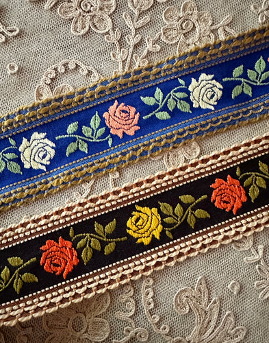 Vintage Roses Ribbon Trim